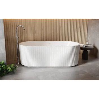 Vana Besco Giuliana vana volně stojící 150 x 75 cm sifon chrom barva bílá VANGIU150WN