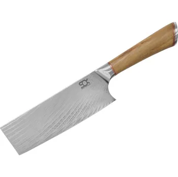 Kuchyňský nůž Nůž Dellinger Nakiri Olive SOK damast kuchyňský