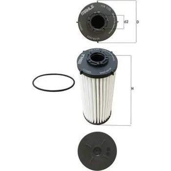 Hydraulický filtr Hydraulický filtr, automatická převodovka KNECHT HX 139D