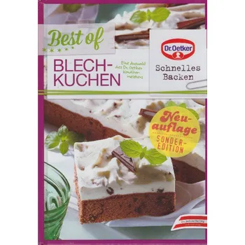 Populárně naučná literatura pro dospělé kolektiv autorů Dr. Oetker Rezeptbuch Best of Blechkuchen Stav: Použité zboží, jako nová