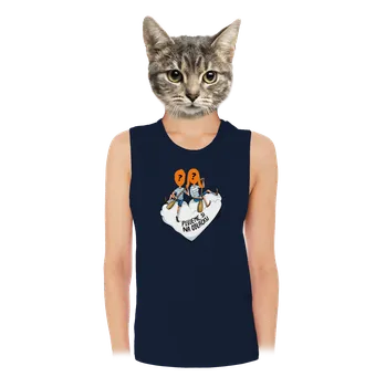 Bastard Na obláčku dámské tílko volné Navy