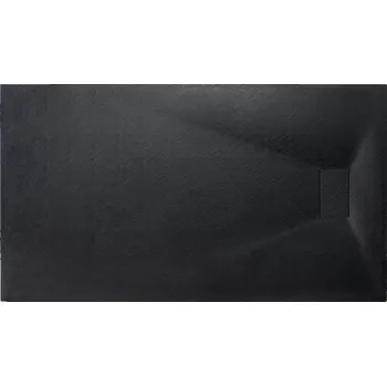 Besco Vexo sprchová vanička 120 x 90 cm obdélníková SMC černá VEXOOBD1290B