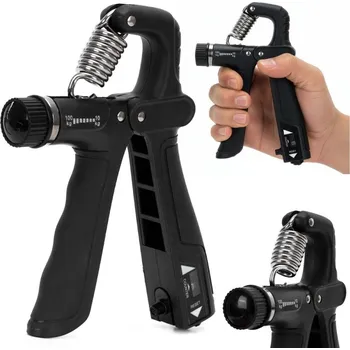 Posilovací kleště s počítadlem 10-100 kg ACTIGET ACT0109 černé