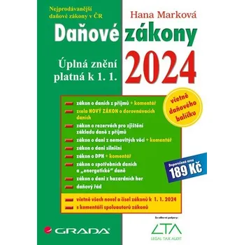 Učebnice Daňové zákony 2024
