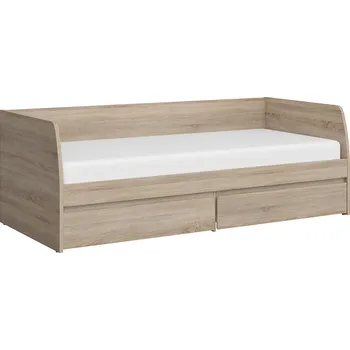 Ložnicová sestava Postel 2S, 90x200, dub sonoma, NORTY TYP 28