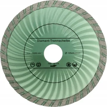 Řezný kotouč DIAMANTOVÝ KOTOUČ NA BETONU, DLAŽBU, STŘEŠNÍ TAŠKY 125
