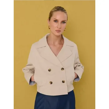 Dámský kabát Sinsay - Bunda - béžová - 348HC-02X - 348HC-02X-XXL