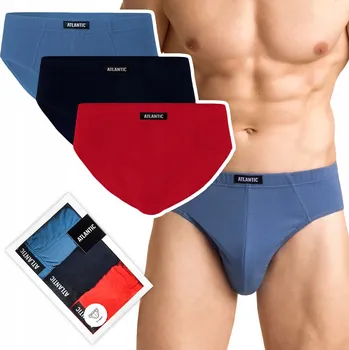 Slipy Slipy 3-PAK ATLANTIC 3MP-129 - XXL, bavlněné, klasické