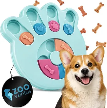 Miska pro psa Interaktivní vzdělávací miska ZooVentus pro psy a kočky na pamlsky