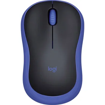 Myš Logitech M185 optická myš, přenos bezdrátový, 3 tlačítko, 1000 dpi, modrá