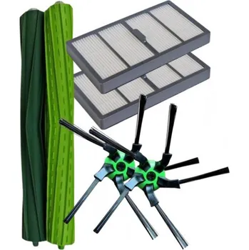 Sada příslušenství pro robotický vysavač Kartáče a HEPA filtry pro iROBOT Roomba s9+ s9558 6ks sada