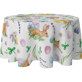 ubrus Ubrus odolný proti skvrnám 140 cm x 140 cm kulatý