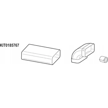 Příslušenství pro digestoř Elica KIT0185767 - Sada pro centrální odtah pro Elica NikolaTesla SUIT