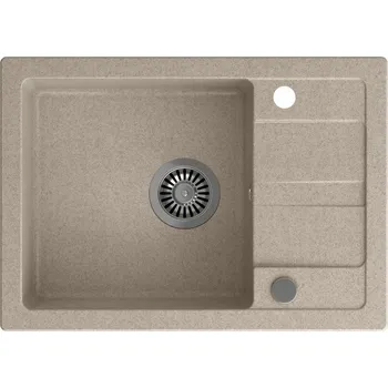 Granitový dřez QUADRON Tom 116 HCQT6244BEZK béžový