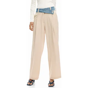 Dámské kalhoty Dámské kalhoty DESIGUAL 26SWPW28 6008 PANT ISIS Velikost: L