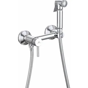 Vodovodní baterie Olsen Spa Ultra-30 Onyx New bidetová baterie nástěnná 150 mm se sprškou chrom OLBAU30ONNEW