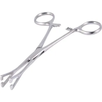 Piercing Piercingové kleště s otevřeným trojúhelníkovým otvorem Nerezová ocel Přesný profesionální nástroj pro práci s piercingem