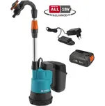 Gardena 14602-20 Čerpadlo do sudu 2000/2 18V P4A - sada