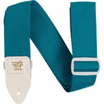 Ernie Ball Polypro Strap Teal & White + prodloužená záruka 3 roky