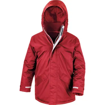 Dívčí oblečení Result Dětská zimní parka R207Y Red XXL (13-14)