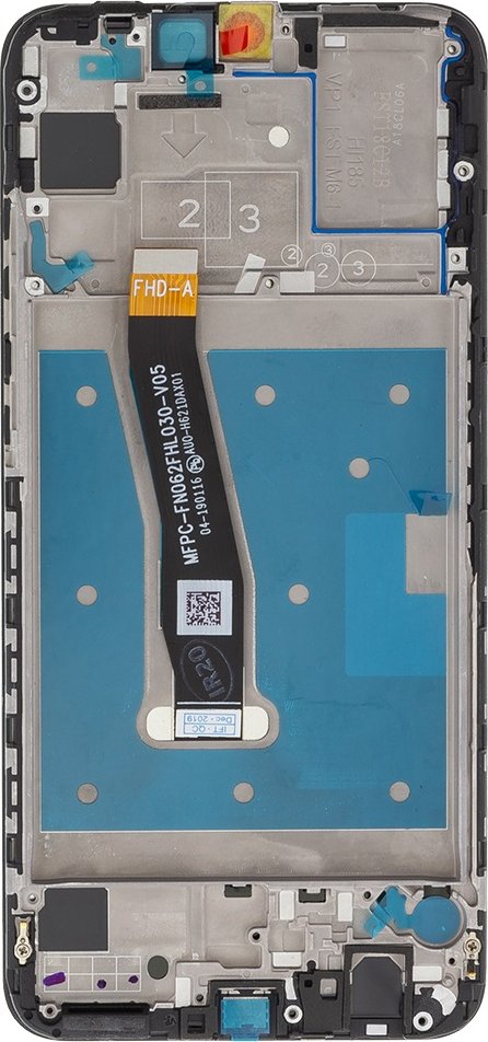 LCD + dotyk + přední kryt pro Huawei P Smart 2019, black