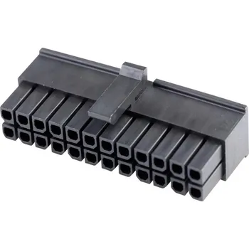 Elektrický konektor Molex zásuvkový konektor na kabel 24, rozteč 3 mm, 430252400, 1 ks Bag