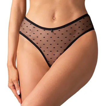 Dámské erotické kalhotky Crotchless Panties Nuites, 2XL/3XL