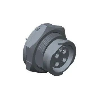 Elektrický konektor Amphenol Industrial Kulatý konektor, Montáž na panel, počet kontaktů: 4, Zástrčka, pohlaví kontaktu: samice, IP68