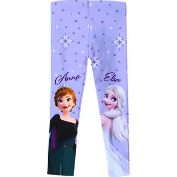 Dívčí legíny LEGÍNY FROZEN Erv 38330 fialové Velikost: 122-128