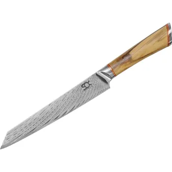 Kuchyňský nůž Nůž Dellinger Slice SOK Olive damast kuchyňský