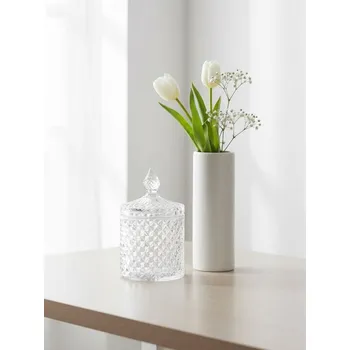 Úložný box Sinsay - Skleněná úložná krabice s víkem - clear - 351JA-CLR - 351JA-CLR-ONE