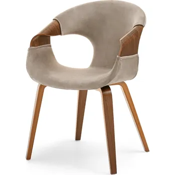 Křeslo Mebel Partner Kurt (ořech)