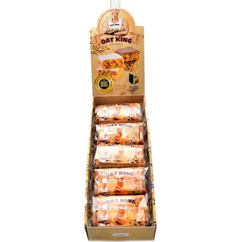 LSP nutrition Oat King Energy bar 10 x 95 g flapjack - chocolate caramel