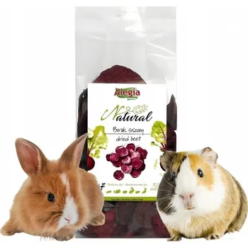 Krmivo pro hlodavce Alegia pamlsek Červená Řepa Sušená 60 g pro králíky, morčata a činčily
