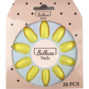 umělá květina MATNÉ UMĚLÉ NEHTOVÉ ŠPIČKY - 24 ks - ZS29