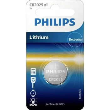 Článková baterie Philips knoflíkový článek CR 2025 3 V 1 ks lithiová Minicells