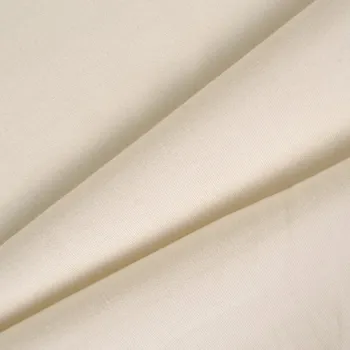 Zbytek - Počesaná teplákovina Alla barva ecru