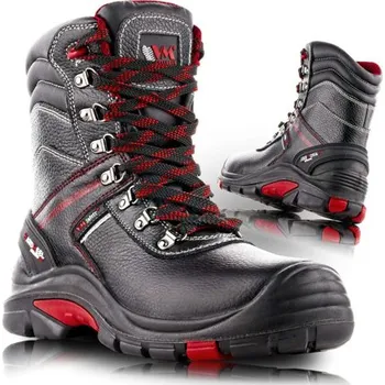 Pracovní obuv Celokožená poloholeňová pracovní obuv Leeds