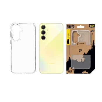 Pouzdro na mobilní telefon Zadní kryt Tactical TPU pro Samsung Galaxy A37, transparentní