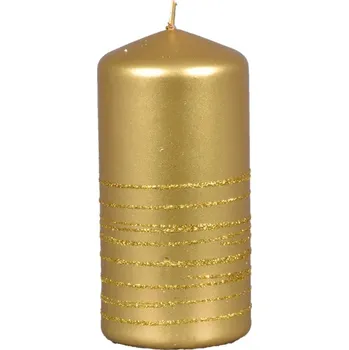 Svíčka Svíčka ANDROMEDA VÁLEC vánoční d6x12cm