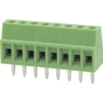 Elektrický konektor Degson DG308-2.54-04P-14-00AH-1 šroubová svorkovnice 0.82 mm² Pólů 4 zelená 1 ks