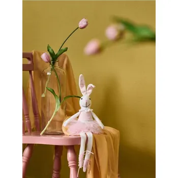 Velikonoční dekorace Sinsay - Velikonoční ozdobná zajíčka v šatech - pastelová růžová - 272IJ-03X - 272IJ-03X-ONE