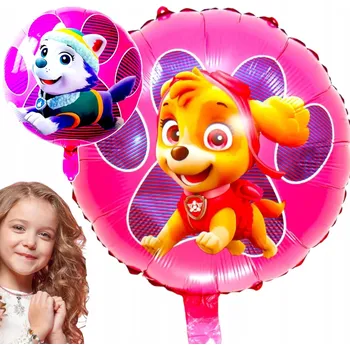 Balónek Fóliový balónek k narozeninám 45 cm Tlapková patrola Skye Everest pro dětskou oslavu