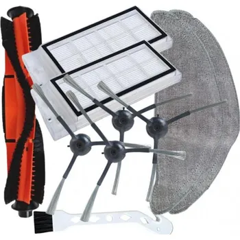 Sada příslušenství pro robotický vysavač HEPA filtry, kartáče a mopy pro ROIDMI EVE Plus SDJ01RM 10ks sada