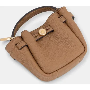 Kožená klíčenka Tory Burch Romy 184996 hnědá 82X, vel. ONE SIZE