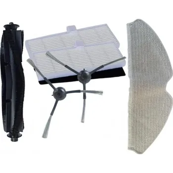 Sada příslušenství pro robotický vysavač HEPA filtry, kartáče k vysavači LENOVO T1s Pro a mop, sada 6ks