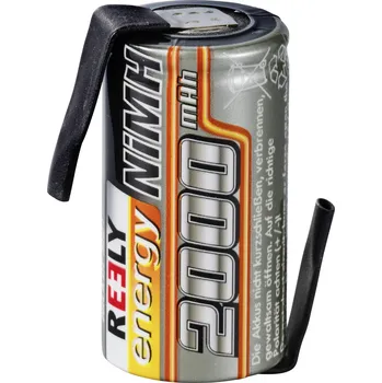 RC vybavení Reely slot pro akumulátor (modelářství) Ni-MH 1.2 V 2000 mAh s pájecími hroty