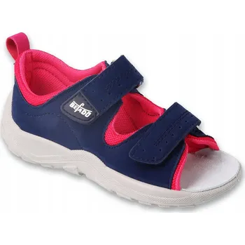 Chlapecké sandály Befado dětské sandály textilní modré velikost 25