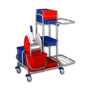 Úklidový vozík Kombi Jooky II nerez