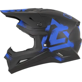 Helma na motorku Přilba Cross Cup 2 Crew, CASSIDA (černá matná/modrá) 2026 XL (61 až 62 cm)